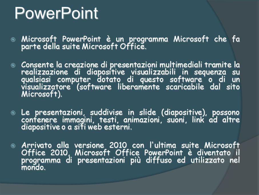il visualizzatore di powerpoint 2010